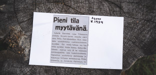 Myynti-ilmoitus.