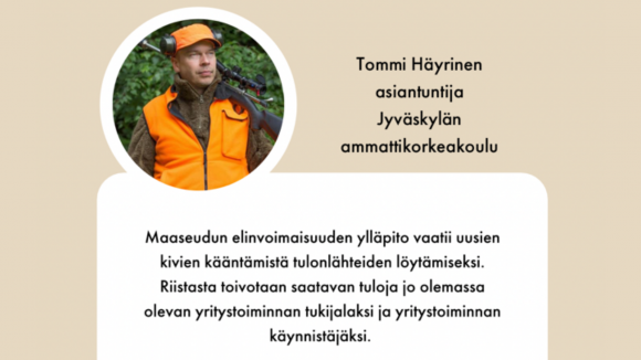 Tommi Häyrynen, Jyväskylän ammattikorkeakoulun liiketoimintayksikkö.