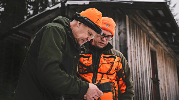 Jahtisuunnitelman tekoa.