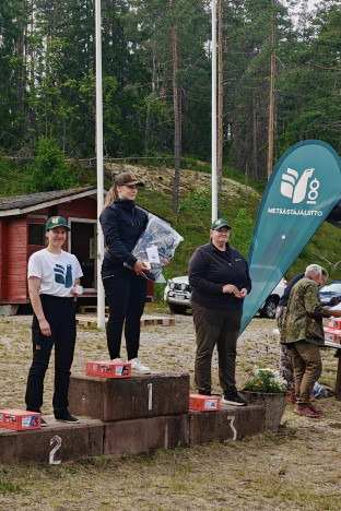Palkintojenjako.