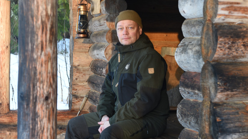 Metsästäjäliiton puheenjohtaja Petteri Lampinen.
